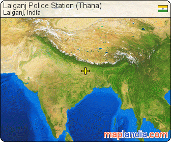 Lalganj Police Station (Thana) satellite map