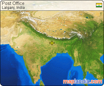 Post Office satellite map