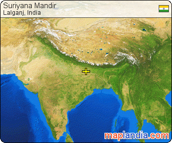 Suriyana Mandir satellite map