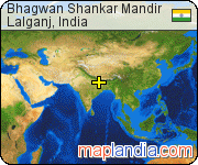 Bhagwan Shankar Mandir satellite map