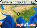 savera computer satellite map