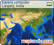 savera computer satellite map