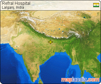 Refral Hospital satellite map