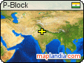 P-Block satellite map