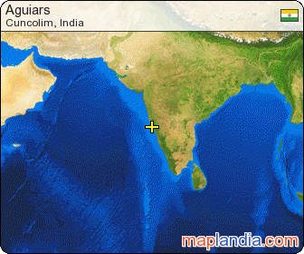 Aguiars satellite map