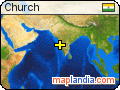 Church satellite map