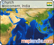 Church satellite map