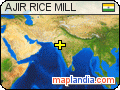 AJIR RICE MILL satellite map