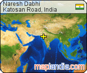 Naresh Dabhi satellite map