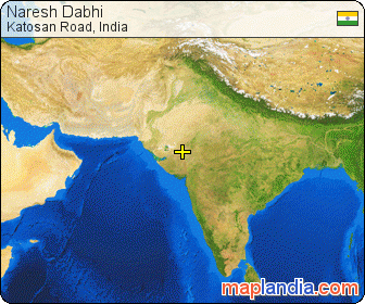 Naresh Dabhi satellite map
