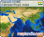Naresh HOME satellite map