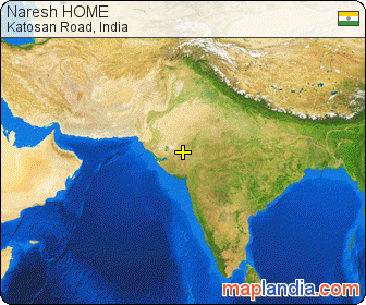 Naresh HOME satellite map