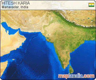 HITESH KARIA satellite map