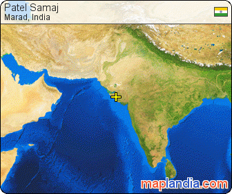 Patel Samaj satellite map