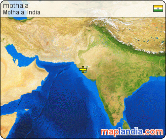 mothala satellite map