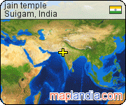 jain temple satellite map