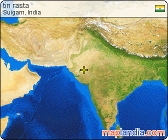 tin rasta satellite map