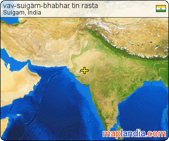 vav-suigam-bhabhar tin rasta satellite map