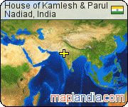 House of Kamlesh & Parul satellite map