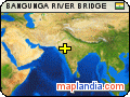 BANGUNGA RIVER BRIDGE satellite map