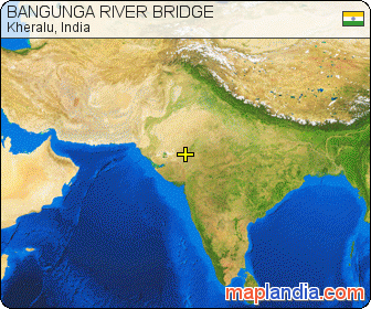 BANGUNGA RIVER BRIDGE satellite map