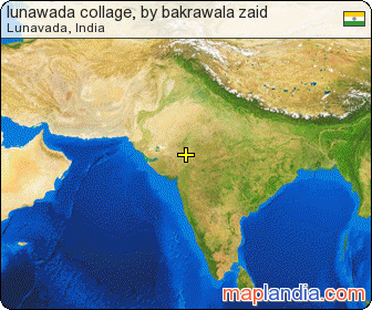 lunawada collage, by bakrawala zaid satellite map