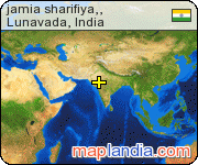 jamia sharifiya,, satellite map