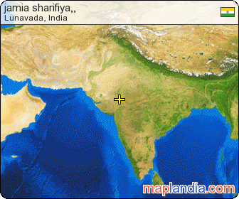 jamia sharifiya,, satellite map