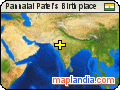 Pannalal Patel's Birth place satellite map