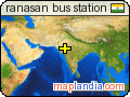 ranasan bus station satellite map