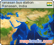 ranasan bus station satellite map