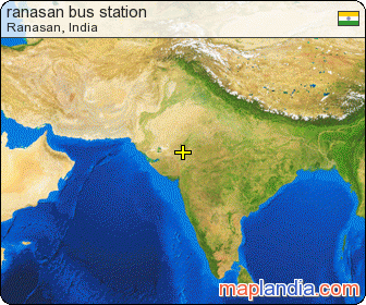 ranasan bus station satellite map