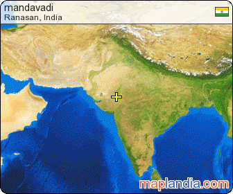 mandavadi satellite map