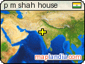 p m shah house satellite map