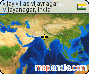 vijay villas vijaynagar satellite map