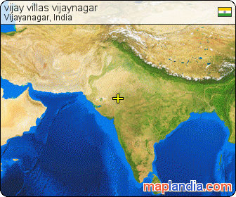 vijay villas vijaynagar satellite map