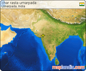 char rasta umarpada satellite map