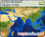 ILESH BHAGAT satellite map