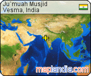 Ju`muah Musjid satellite map