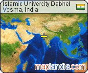 Islamic Univercity Dabhel satellite map