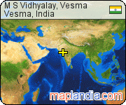 M S Vidhyalay, Vesma satellite map
