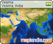 Vesma satellite map