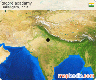 tagore acadamy satellite map