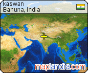 kaswan satellite map