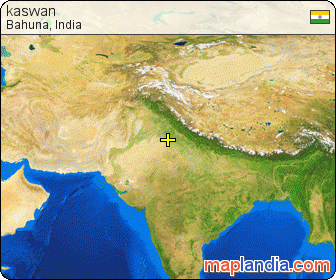 kaswan satellite map