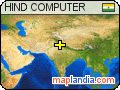 HIND COMPUTER satellite map