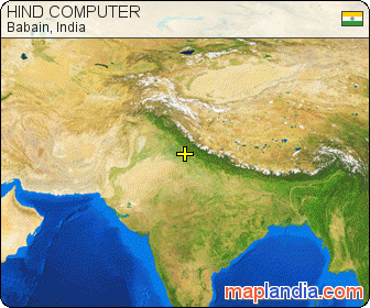 HIND COMPUTER satellite map