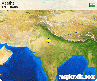 Aastha's map homepage