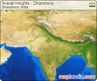 Aravali Heights - Dharuhera satellite map