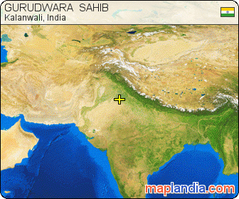 GURUDWARA  SAHIB satellite map